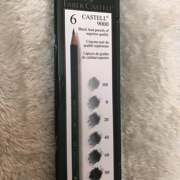 Faber Castell 9000 black lead pencils - Picture 1 of 4